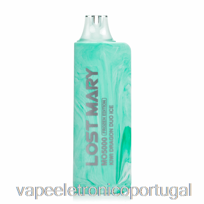Vape Eletrônico Perdido Mary Mo5000 Descartável Kiwi Dragon Duo Ice